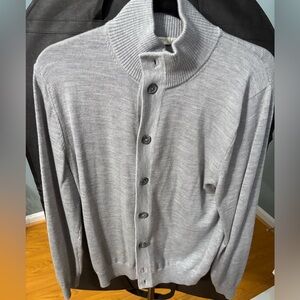 Suitsupply Button-Up Cardigan Sweater